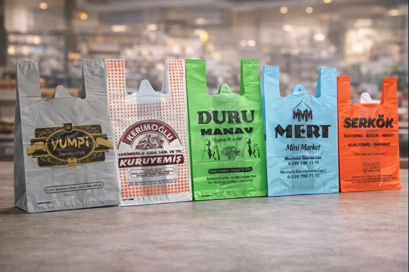 Printed T-shirt Shopping Bags and Shopping Bags