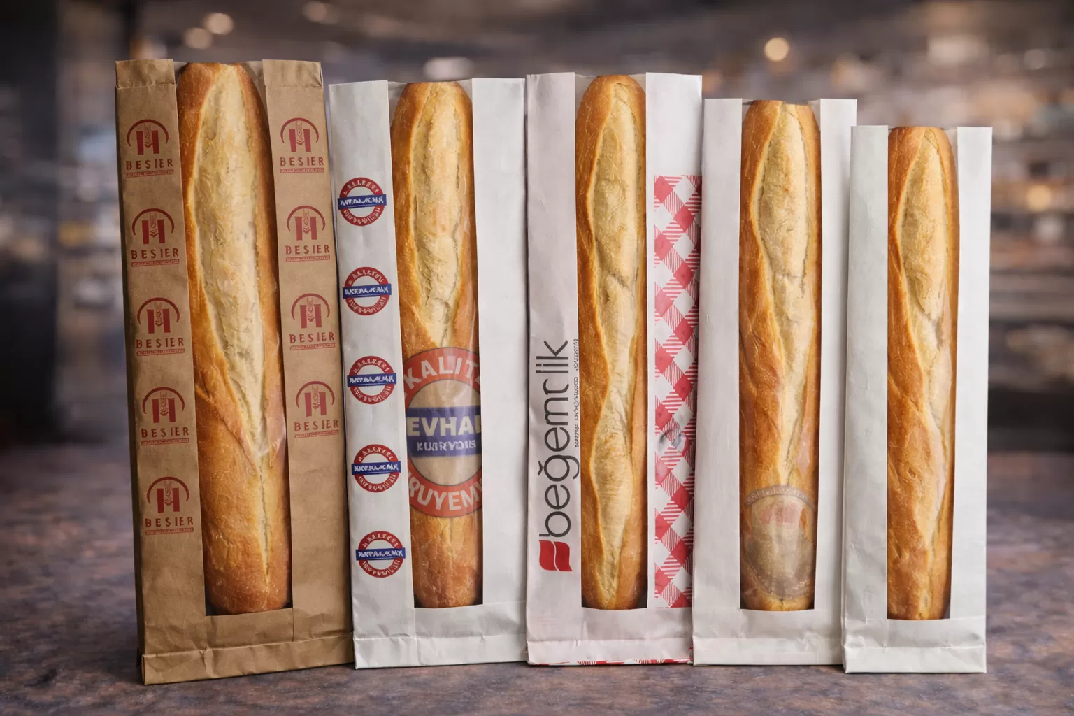 Paper Bags with Window